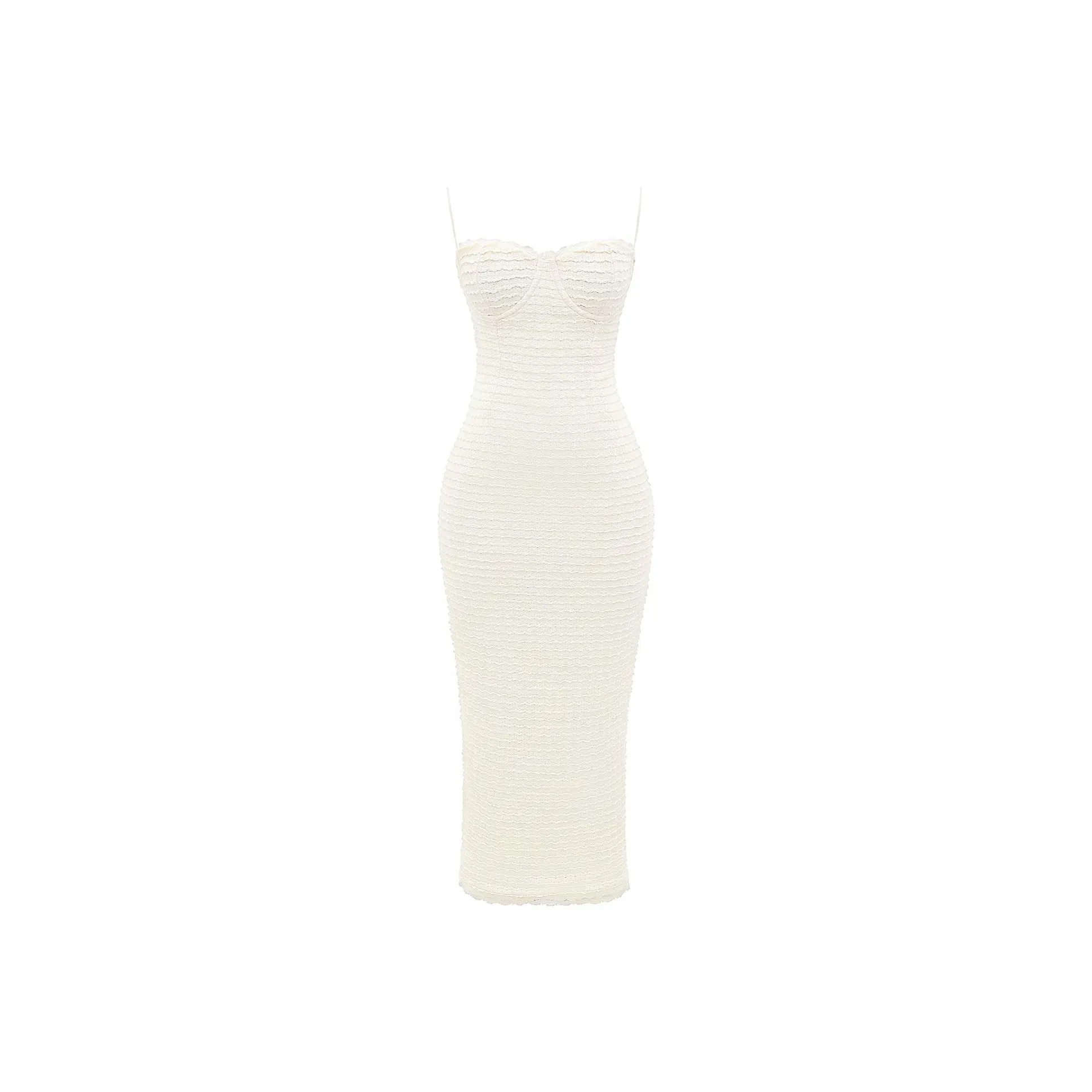 HOUSE OF CB ELINOR Slip Dresses Women's CREAM/Cream