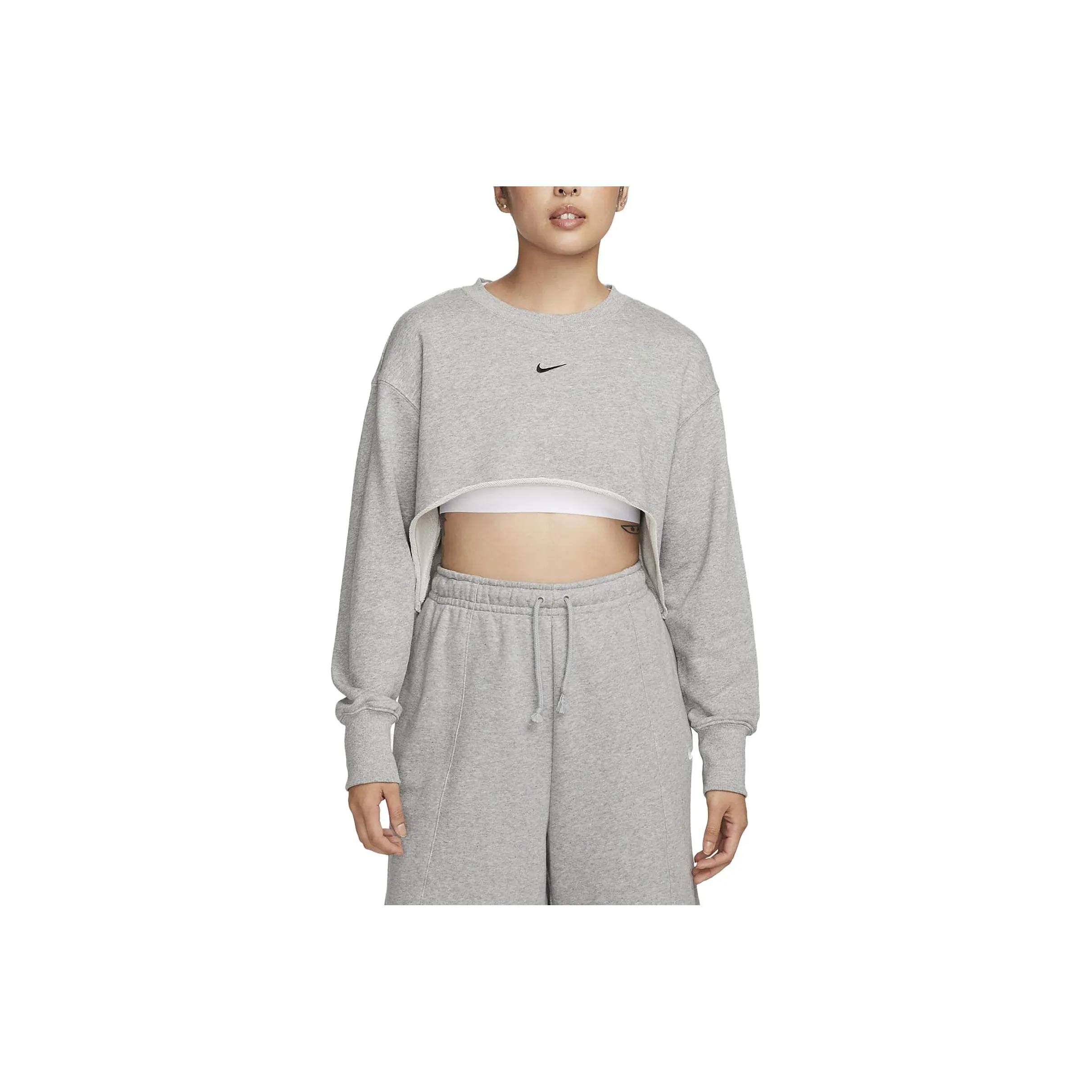 Nike Fitness Clothing Women's Toned Dark Gray