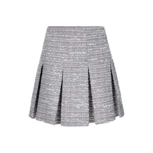 TAMMY TANGS Серый Женские Повседневные Короткие Юбки
