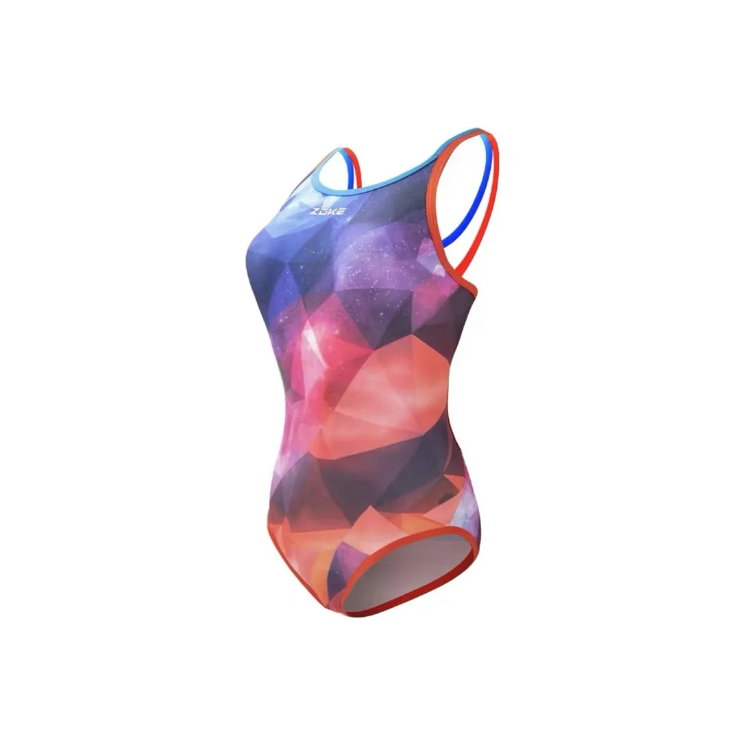 ZOKE One Piece Swimsuits Women's Orchid Orange