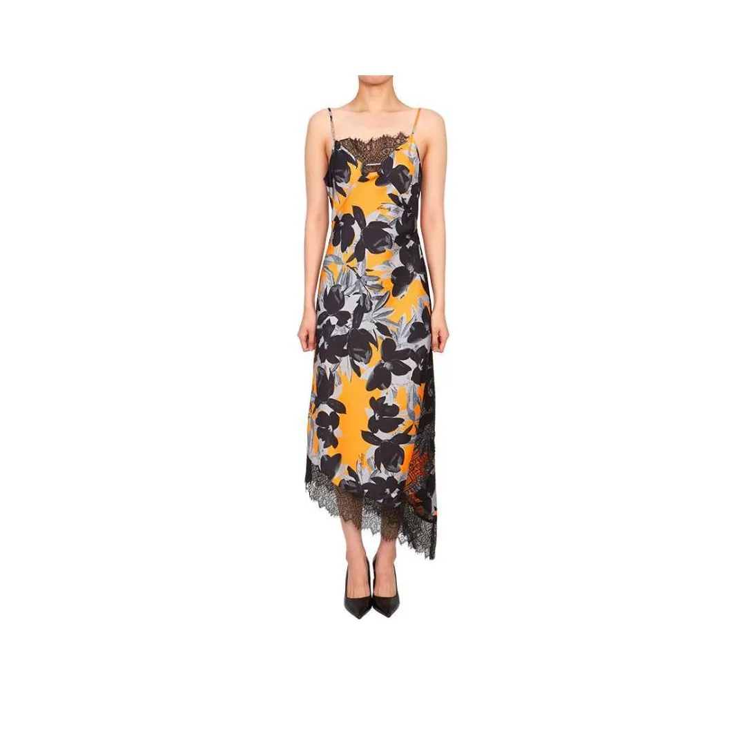 ALLSAINTS Slip Dresses Women's Citrus Orange