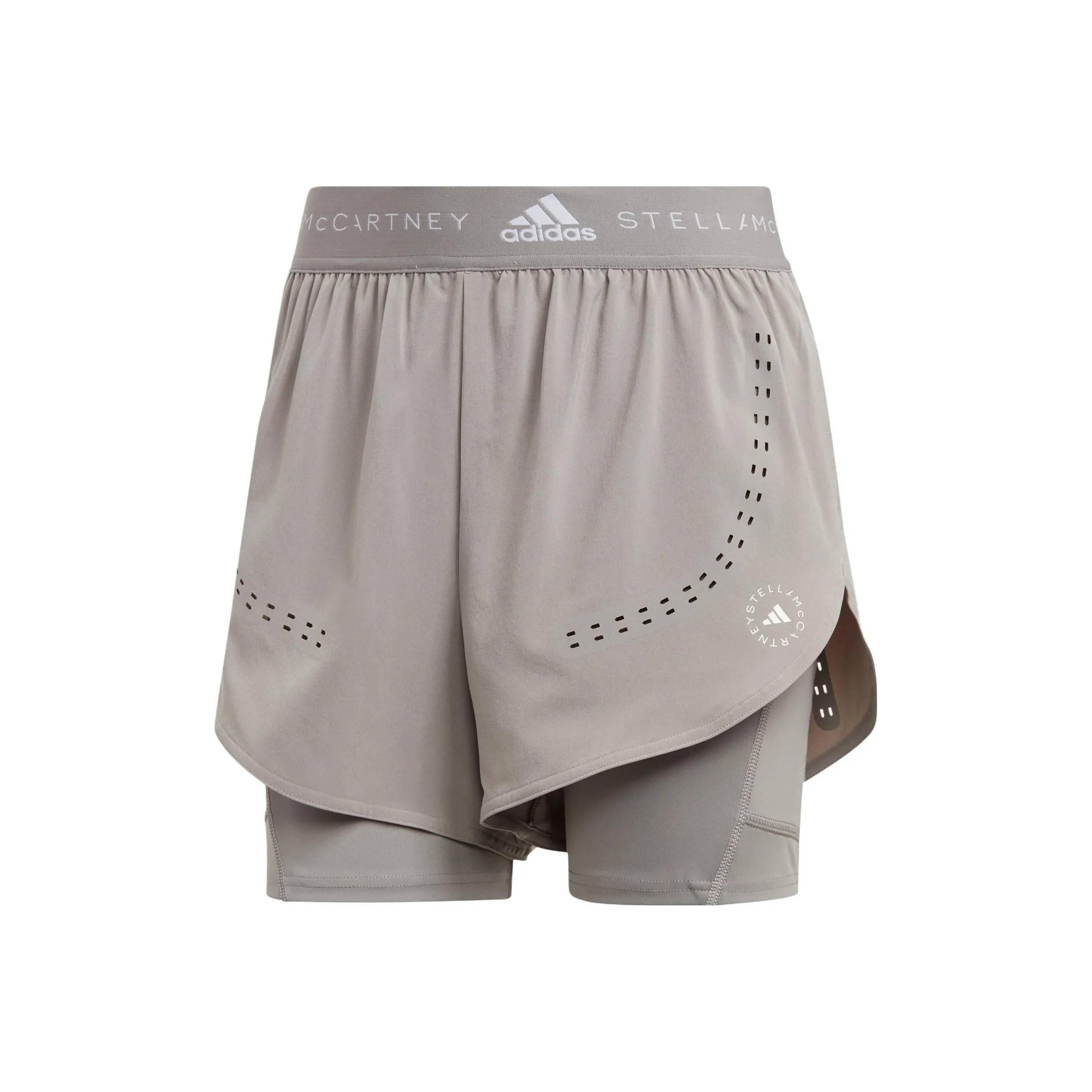 Adidas Спортивные шорты Женские Голубино-серый