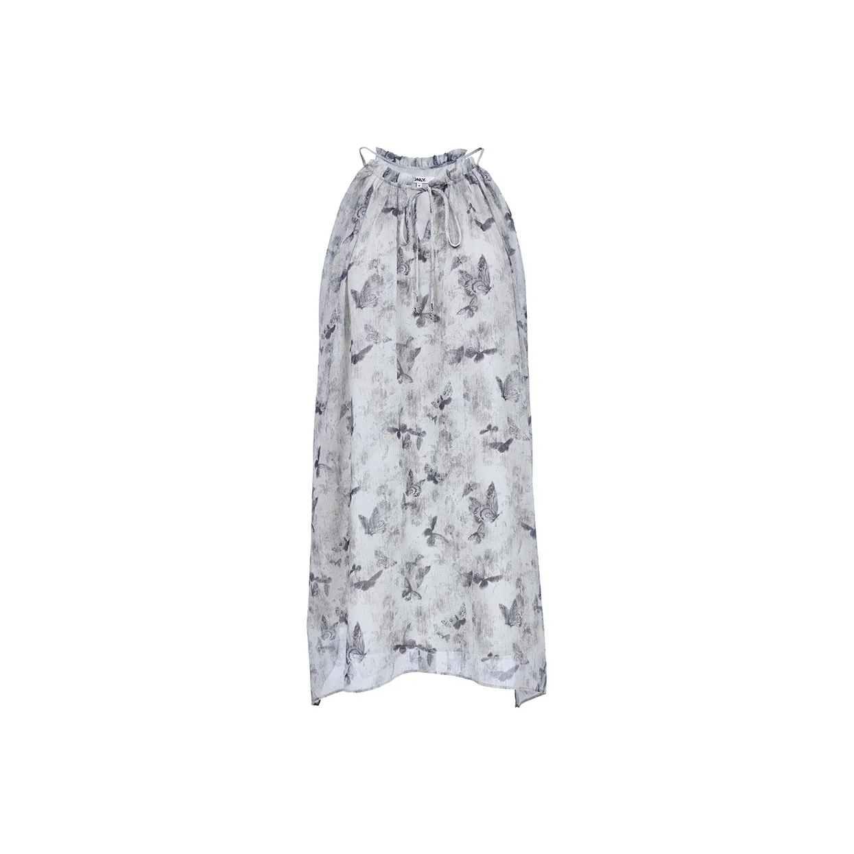 ONLY Sleeveless Dress Women's Millerda Butterfly Ink Wash Print