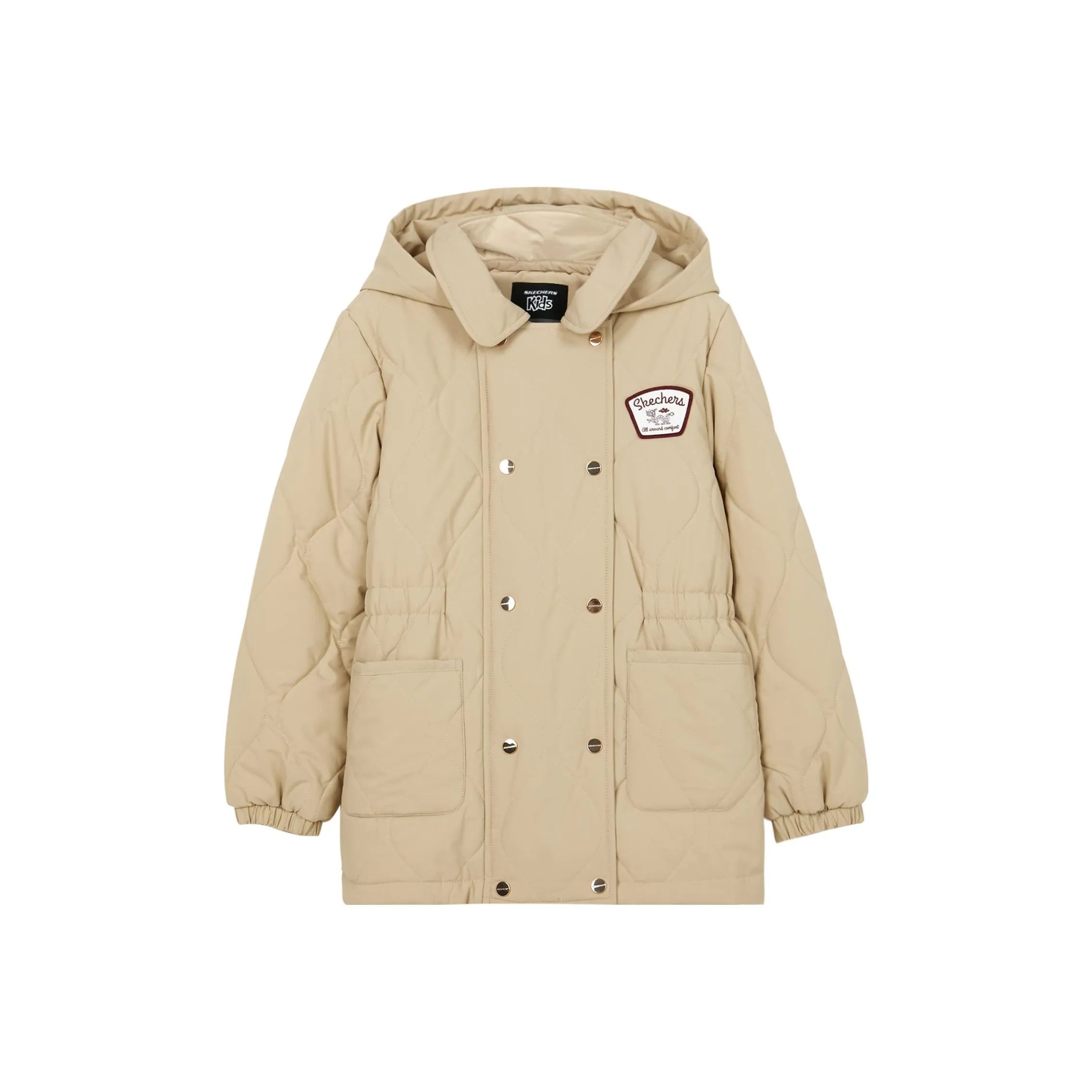 Skechers Хлопковый пуховик Irish Cream детский