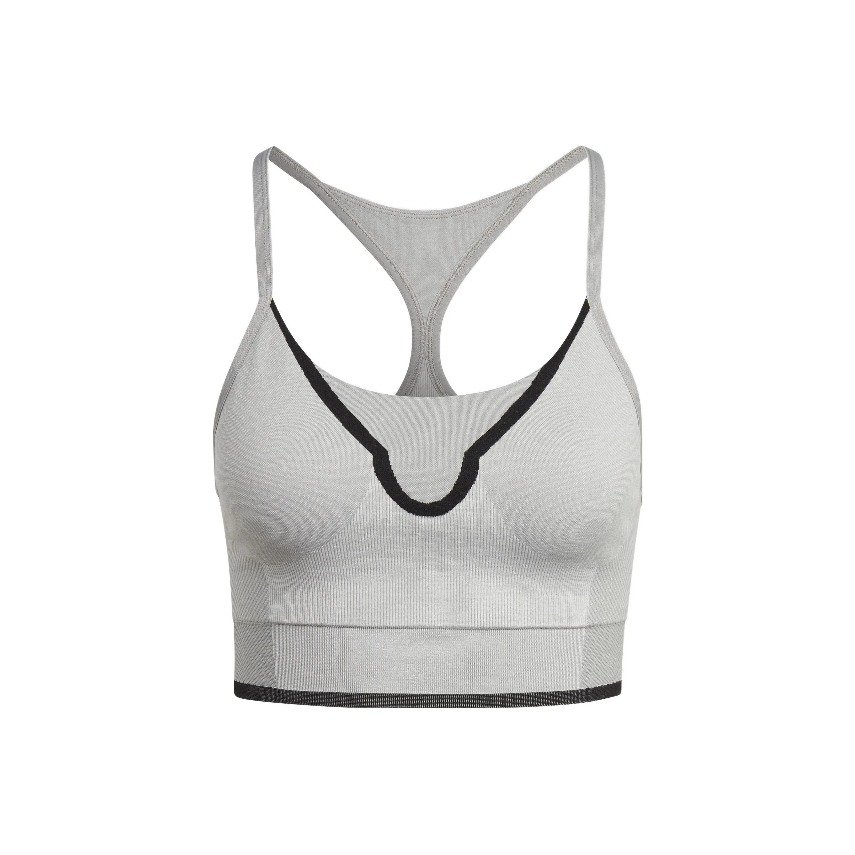 Adidas Серые Женские Спортивные Майки Без Рукавов