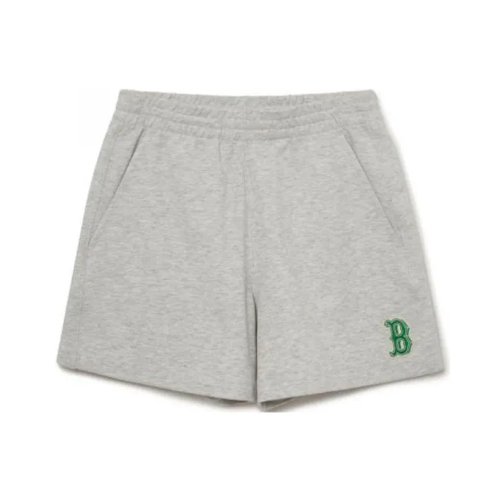 MLB Светло-пшеничный серый Женские спортивные шорты
