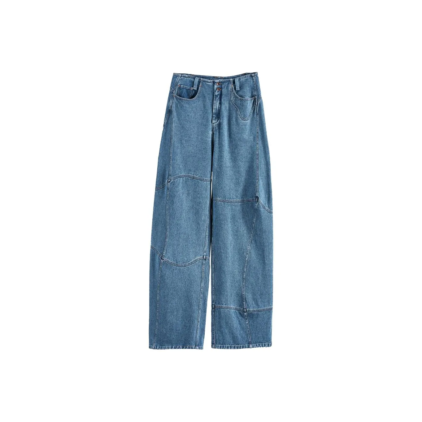 Rizhuo Jeans Women's Balloons Blue