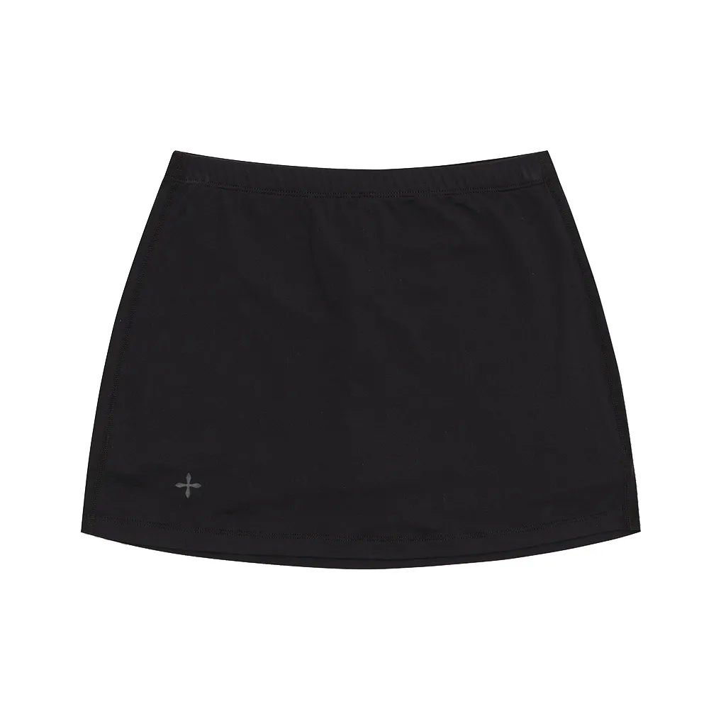 SMFK Повседневные короткие юбки Женские Дикий черный