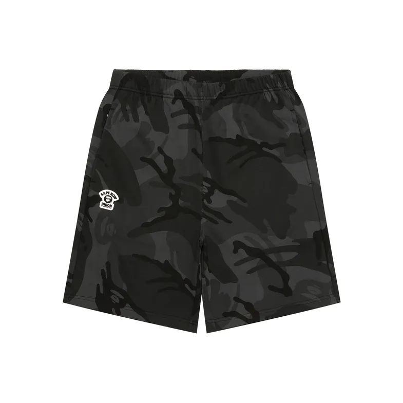 AAPE Черные BК Z Мужские Повседневные Шорты