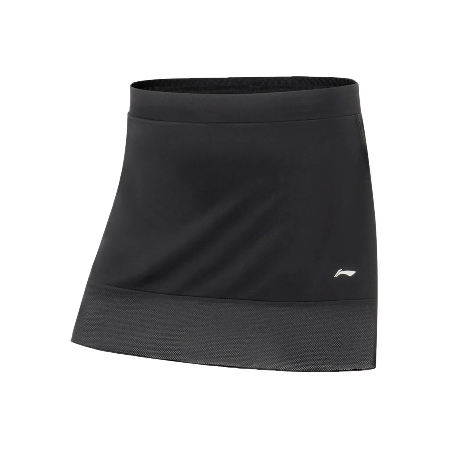 LINING Badminton Series Повседневная Короткая Юбка Женская Черная