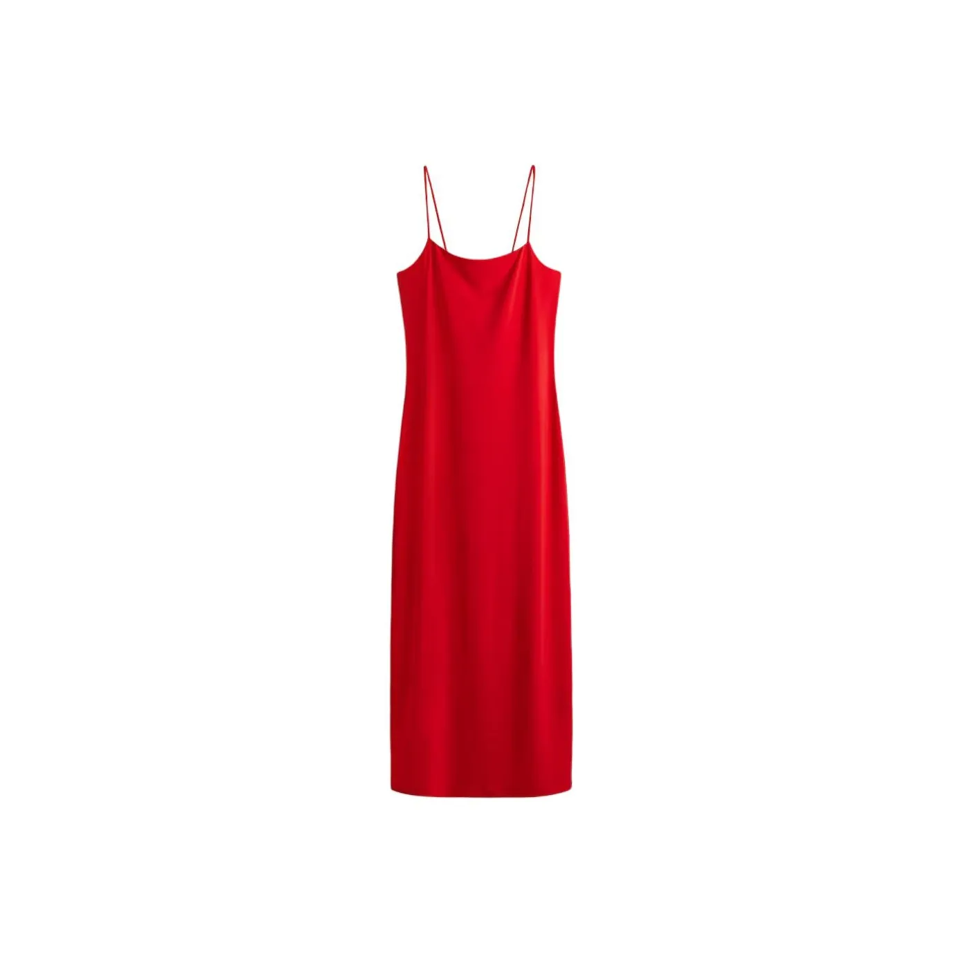 H&M Slip Dresses Women's Red