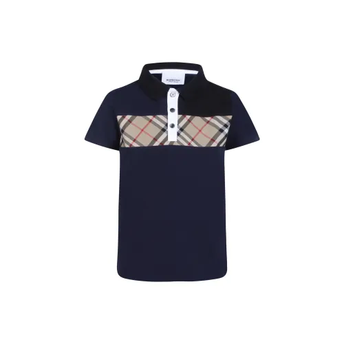 Burberry Морской синий Kids Т-рубашки