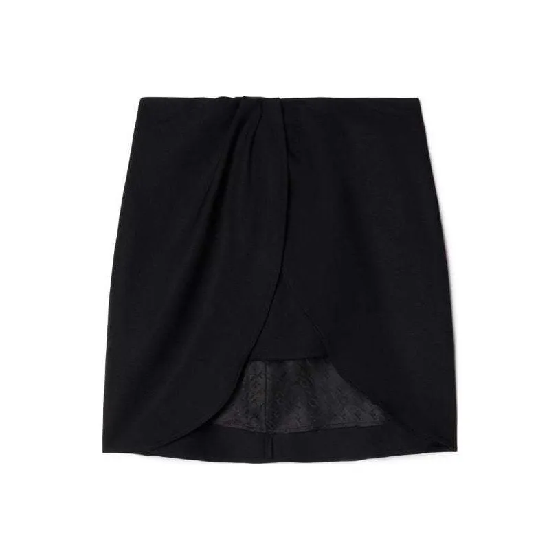 OFF WHITE Wo Twist High Waist Skirt
