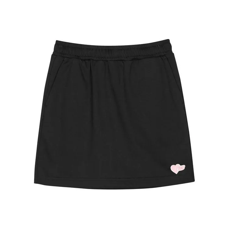 Skechers Colorful Повседневные короткие юбки Женские Угольно-черный