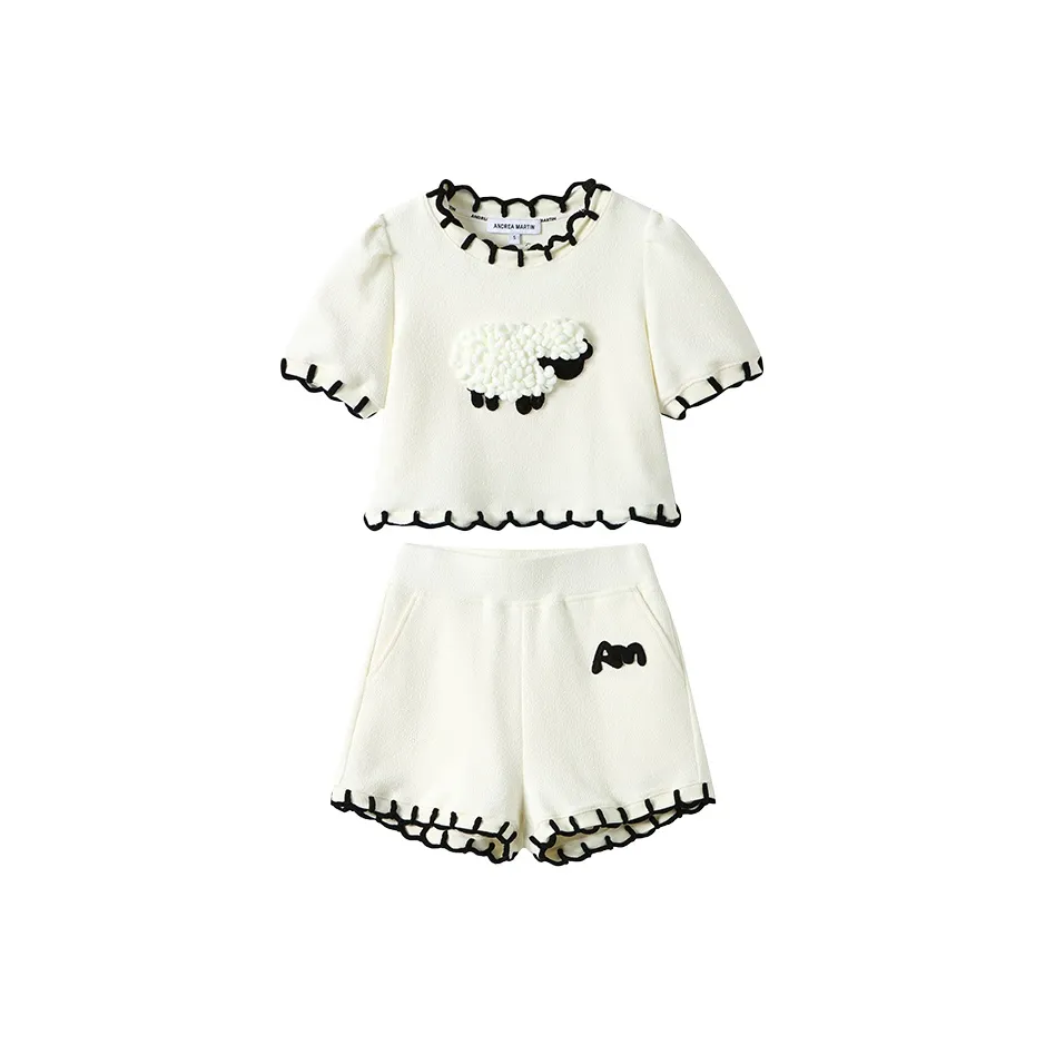 ANDREA MARTIN Casual Suit Women's White
