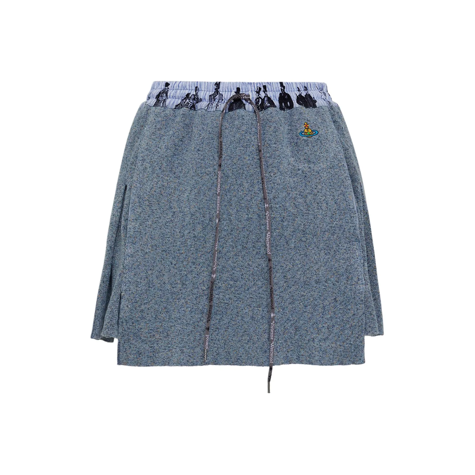 Vivienne Westwood Kilt Bea Orb embroidered Mini Skirt