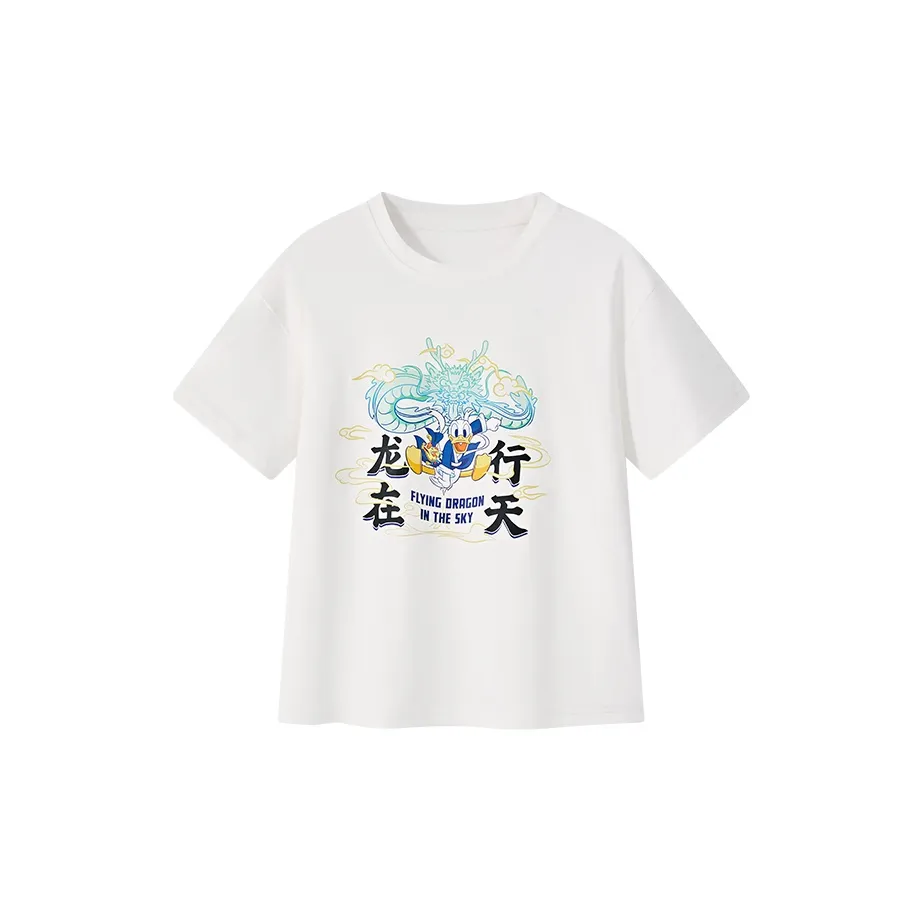 Disney Белый Kids T-рубашки