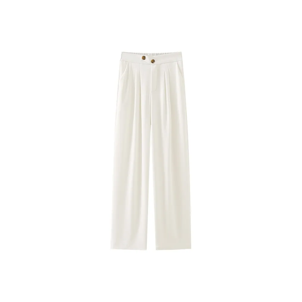 Женские брюки для костюма из хлопка