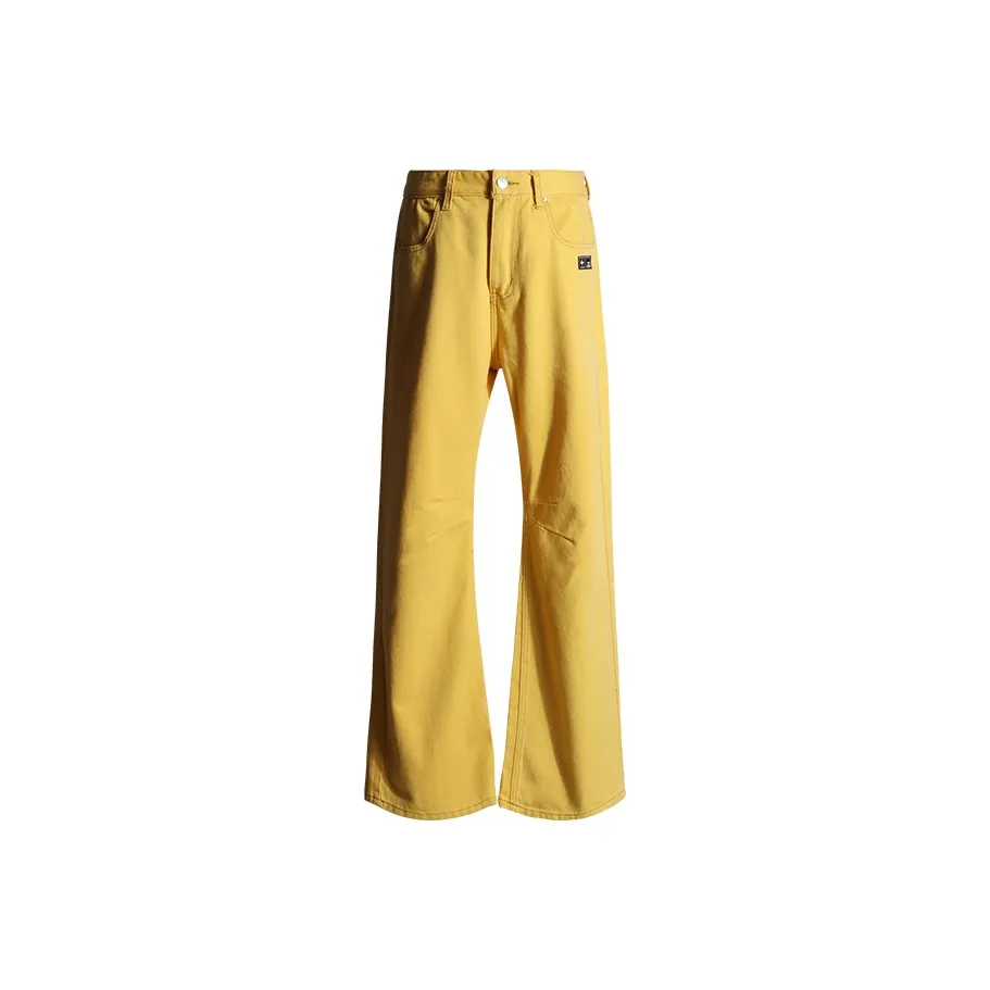 Wen Shan Jeans Women's Boarding Yellow