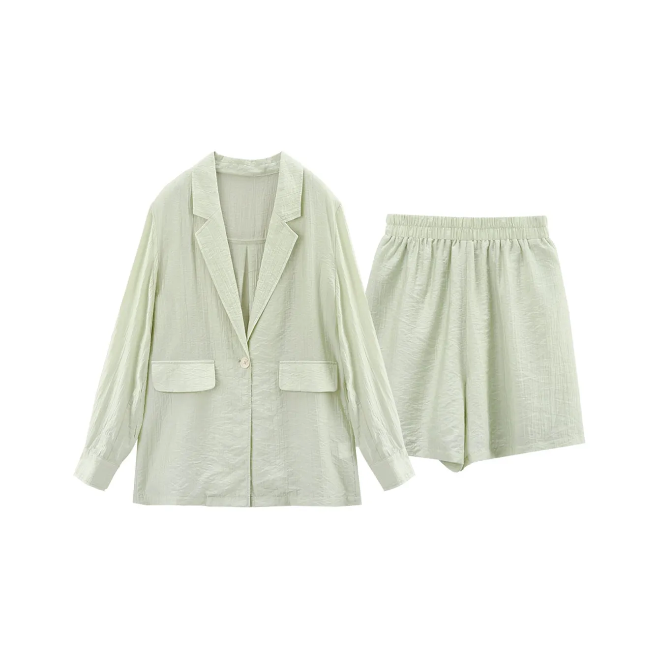 A Paradise For Awakening Casual Suit Women's Green