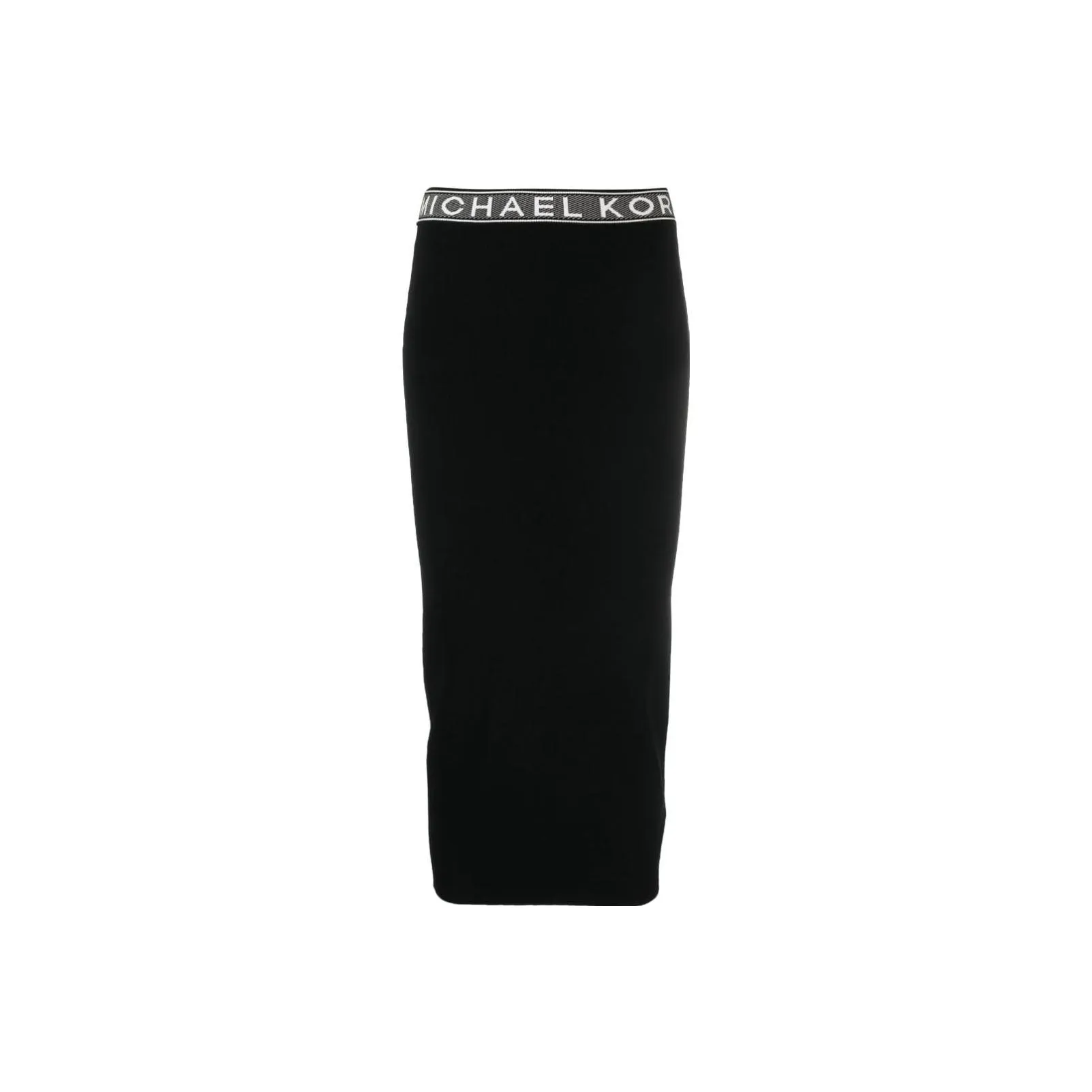 MICHAEL MICHAEL KORS Logo Tape Stretch Midi Skirt
