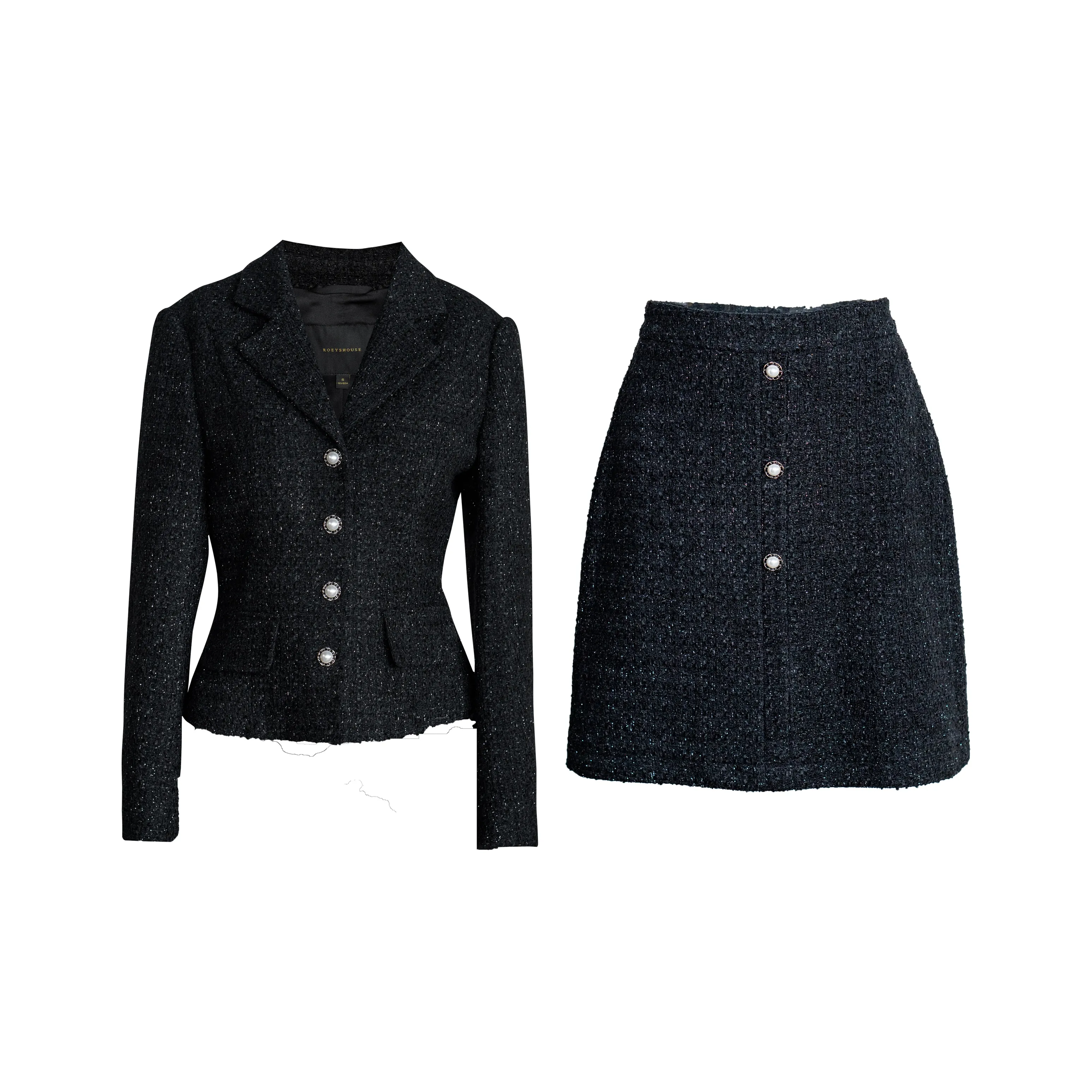 ROEYSHOUSE Skirt Set Women's Black