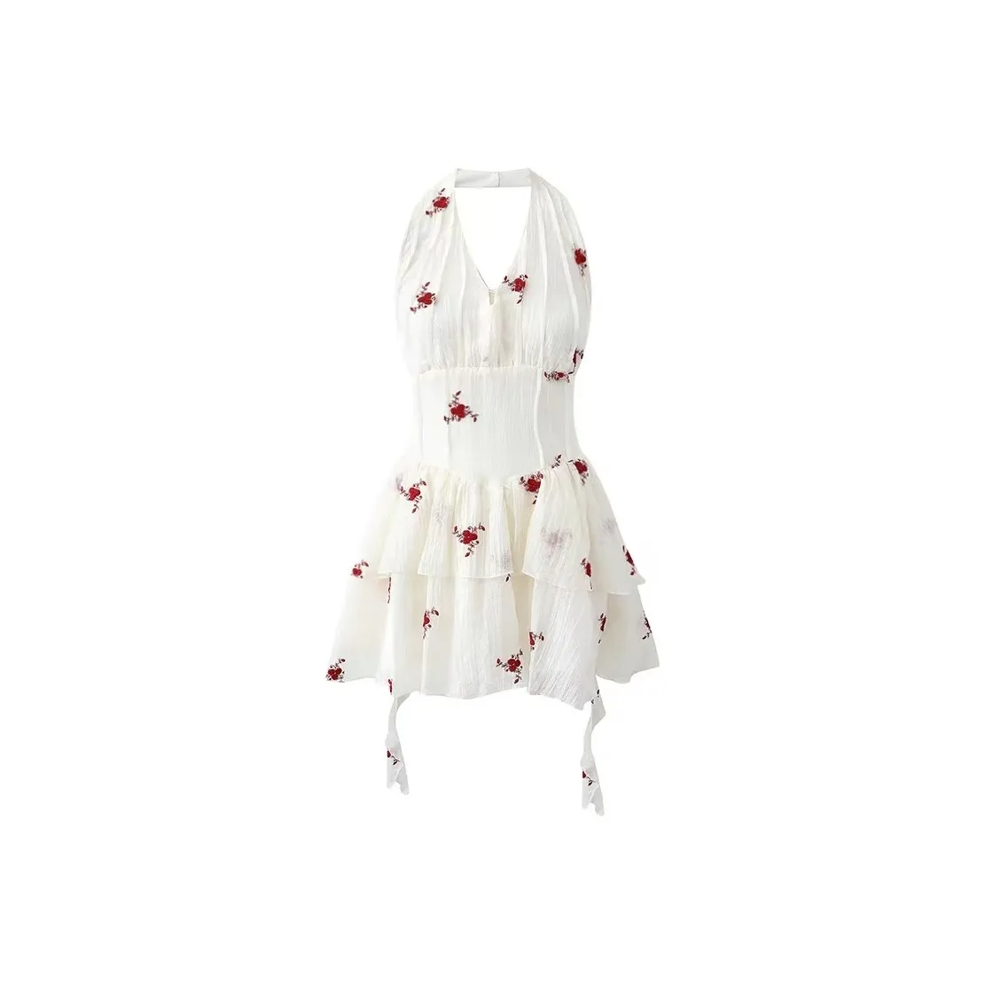 KYKW Sleeveless Dress Women's White