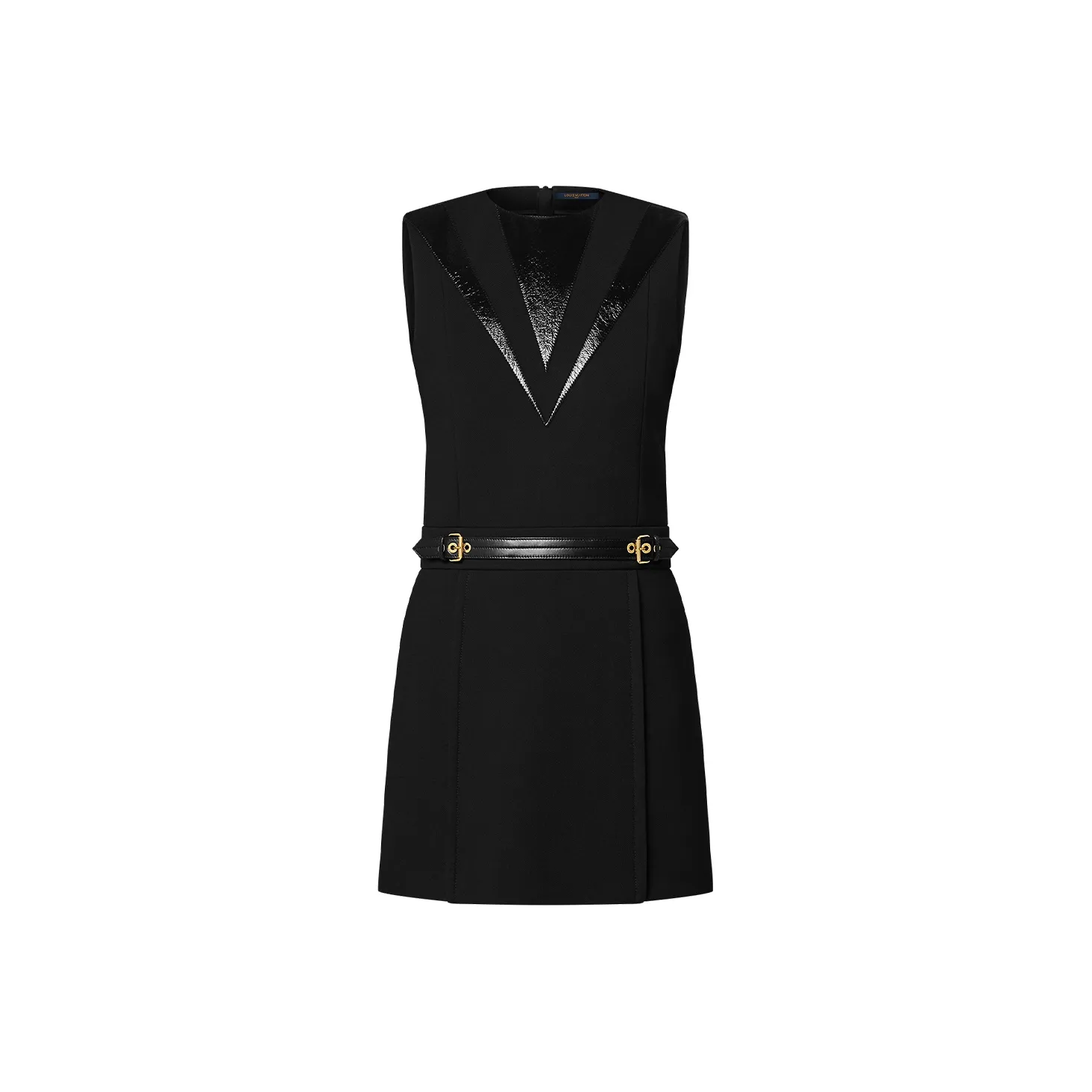 LOUIS VUITTON Belt Detail Fitted Dress