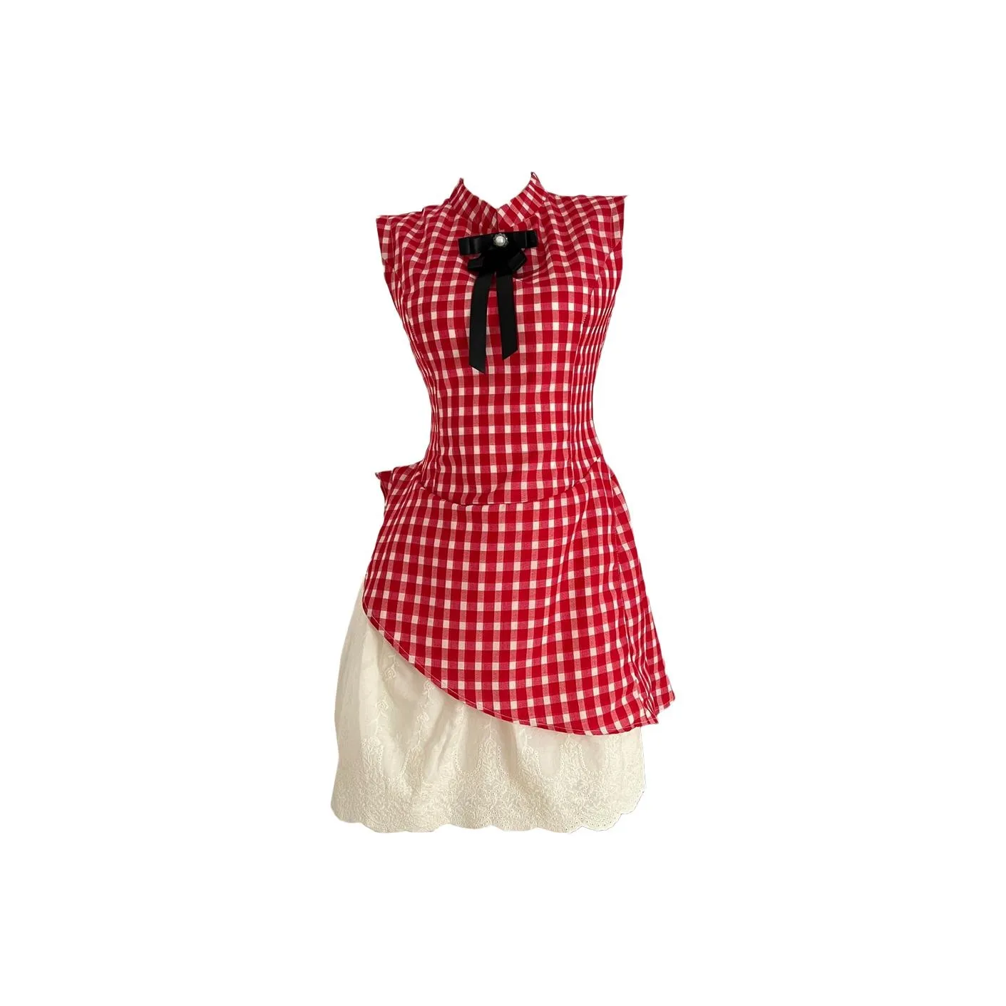 CHARM GLOW Без рукавов Платье Женское Красное