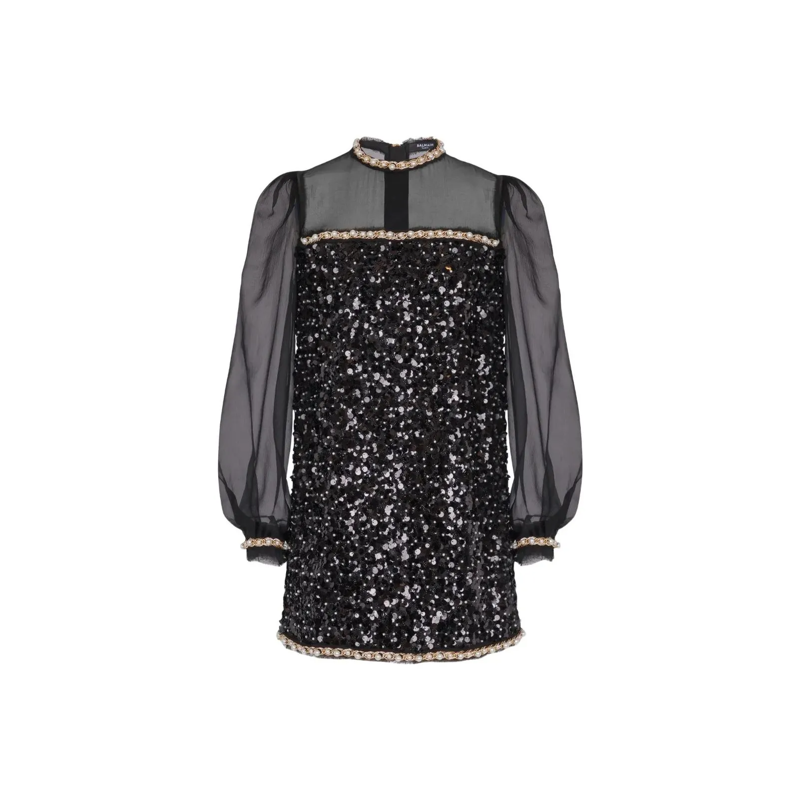 BALMAIN Sequin Detailing Dress