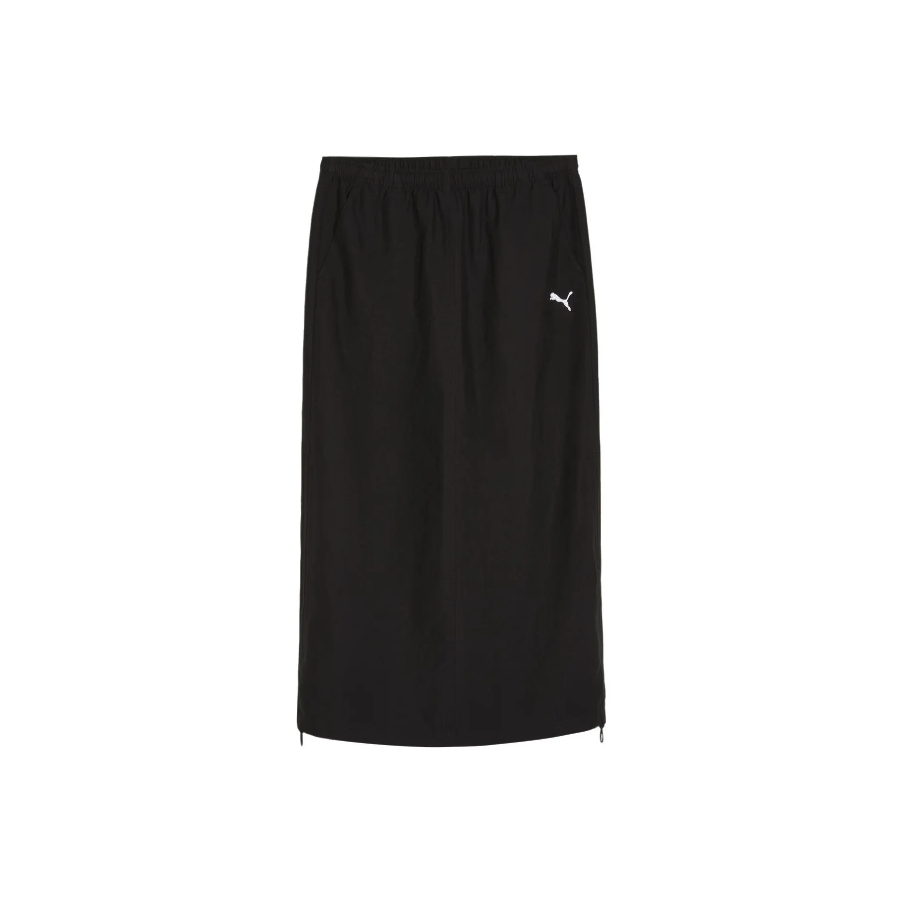 PUMA DARE TO MIDI WOVEN SKIRT Casual Long Skirt Women's Black