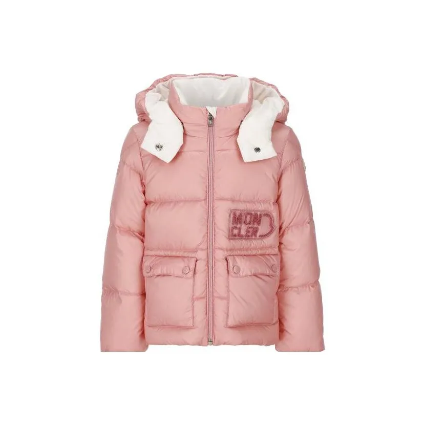 Moncler Розовый Kids Утеплённые куртки