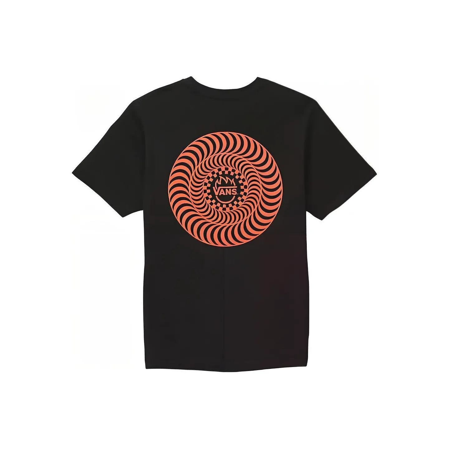 VANS X SPITFIRE WHEELS T-рубашка Коллаборация Детская одежда T-рубашка Черная для малыша