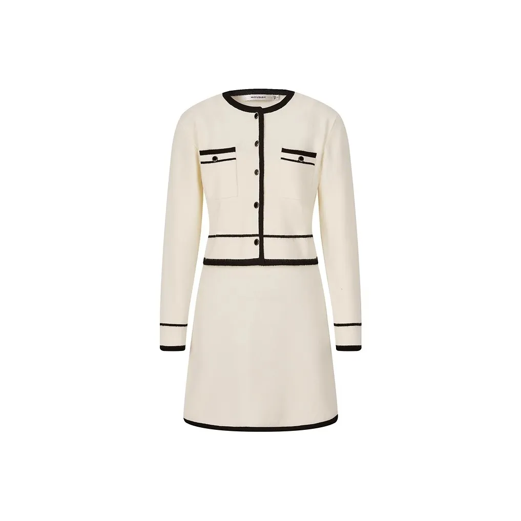 MOUSSY Длинное платье с длинными рукавами женское