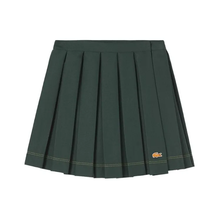 LACOSTE Крокодил Зеленый Женские Повседневные Короткие Юбки