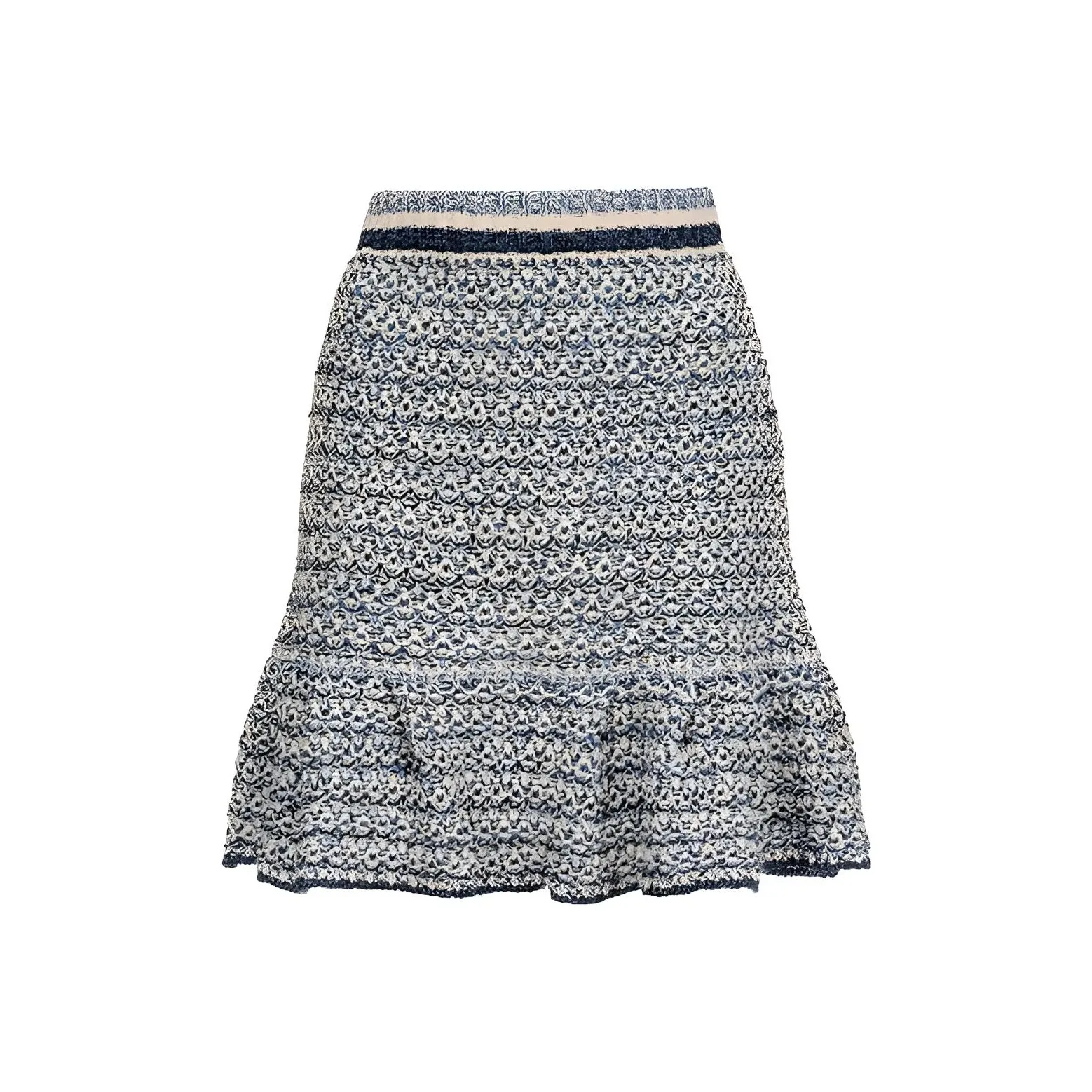 PINKO Casual Short Skirts Women's Black/White