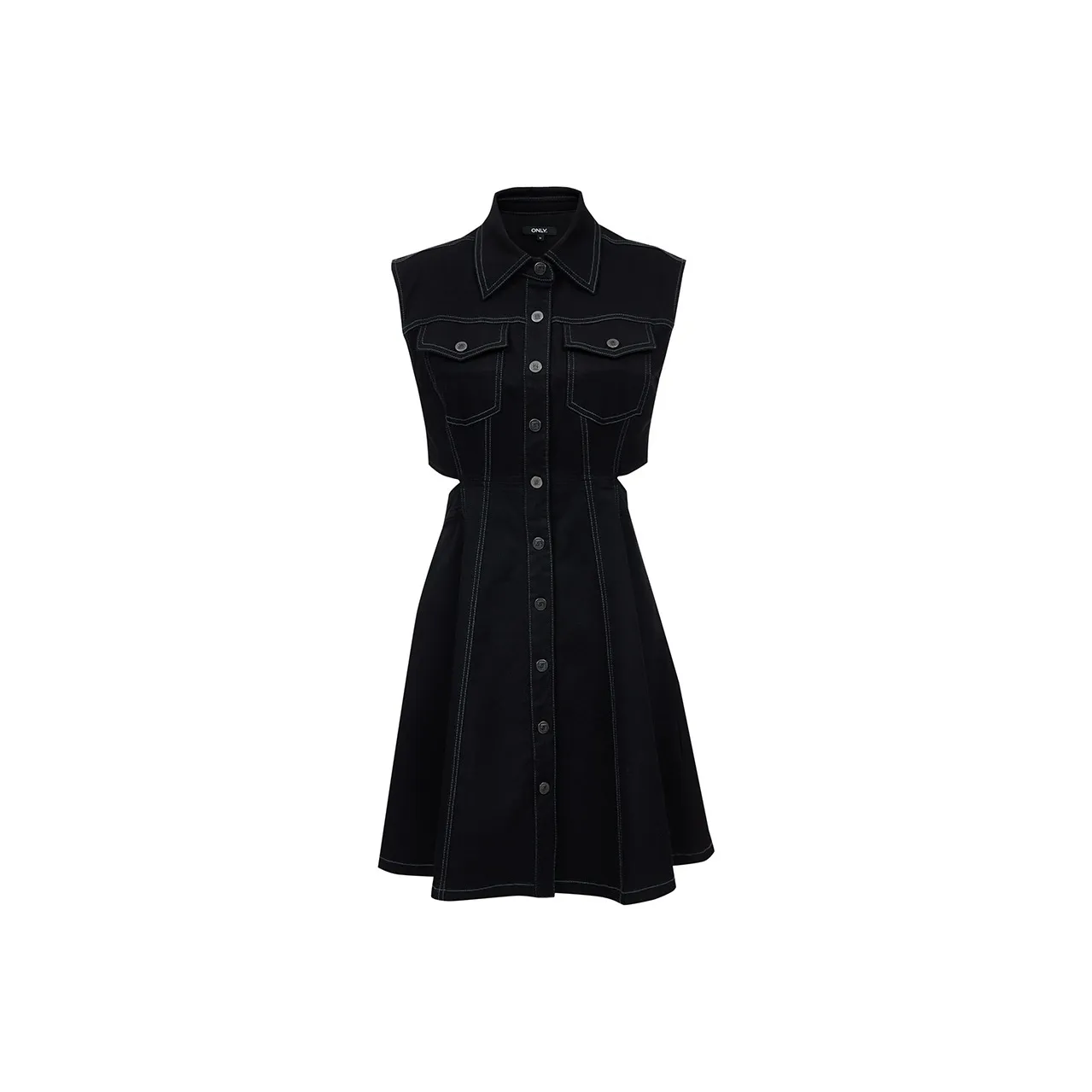 ONLY Sleeveless Dress Women's J19 Black Denim