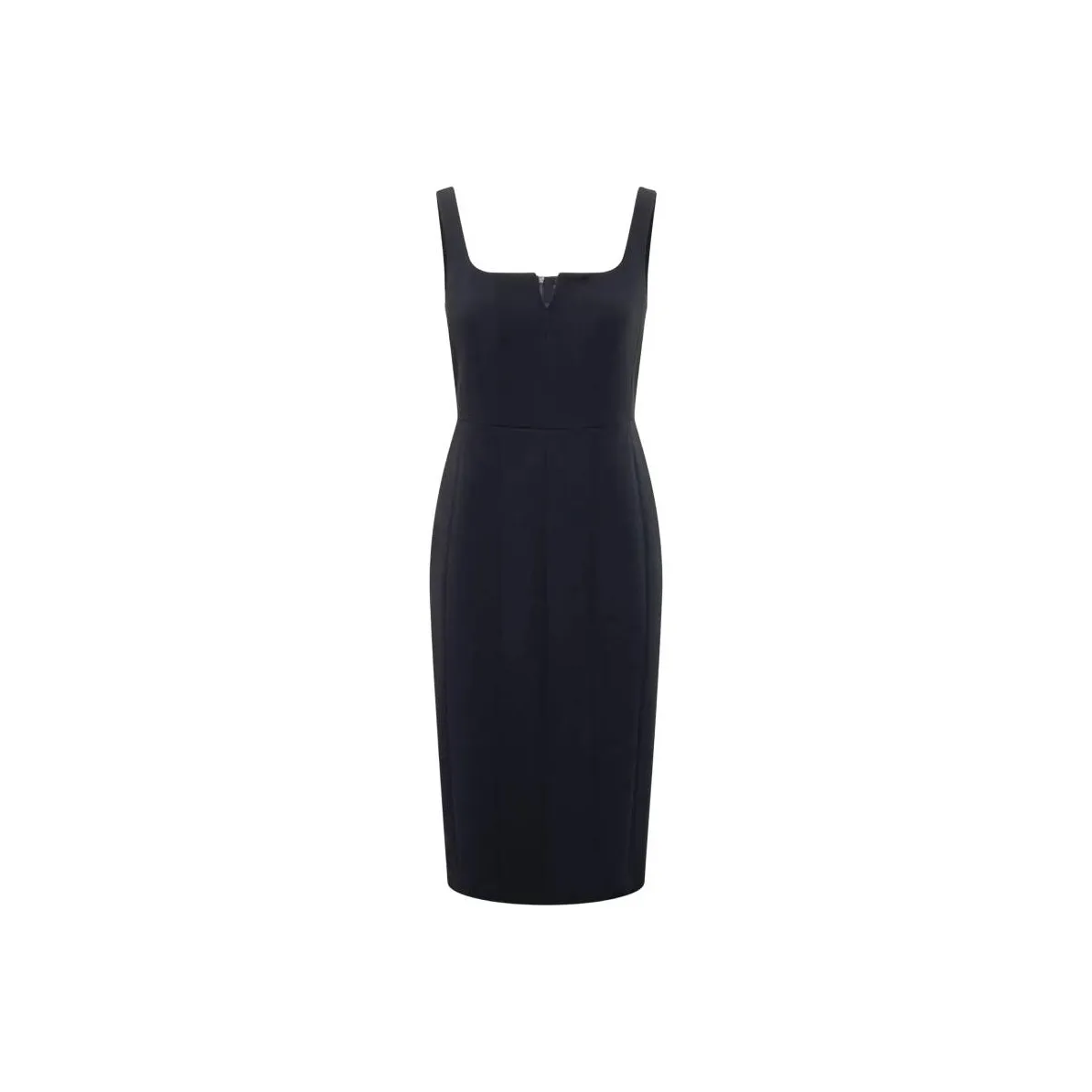 Max Mara Etrutia Squared neck Fitted Dress