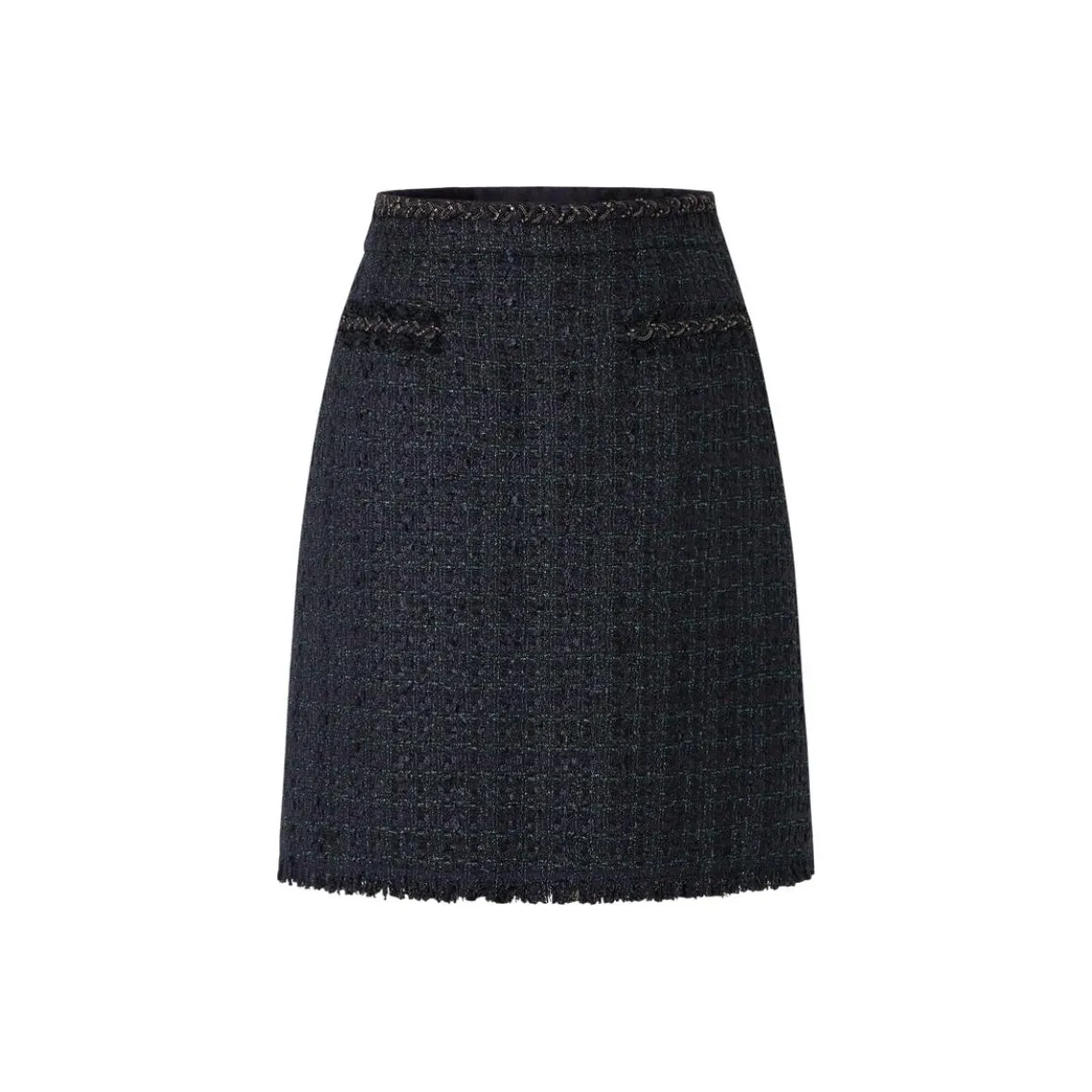 JZ. ANNAKRO Повседневные короткие юбки Женские Черная клетка