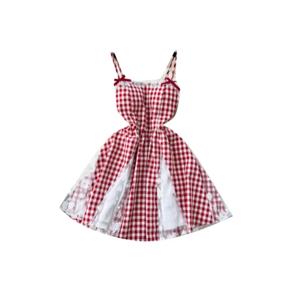 CHARM GLOW Slip Платье Женское Красное