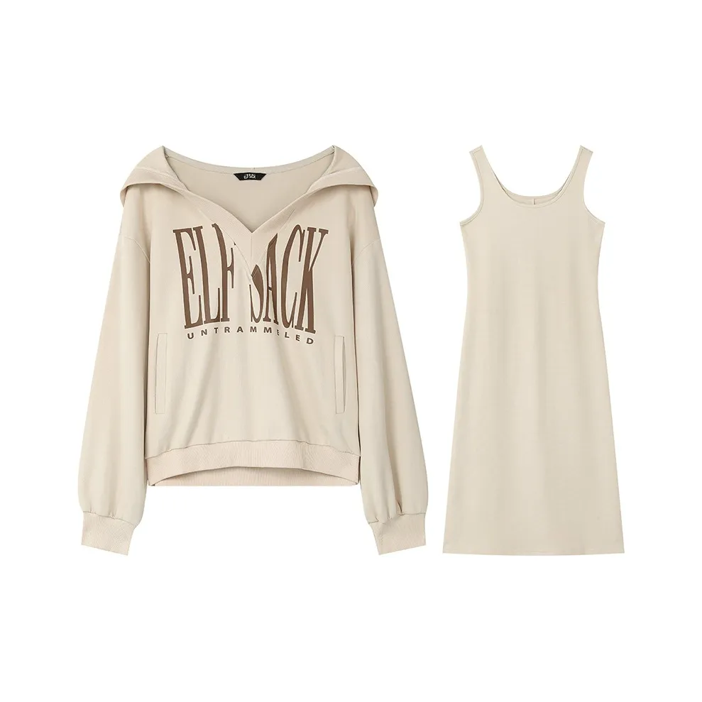 ELF SACK Two Piece Skirt Sets Women's