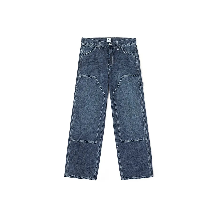 Lee совместный бренд модель Vintage Medium Dark Blue Men's Jeans