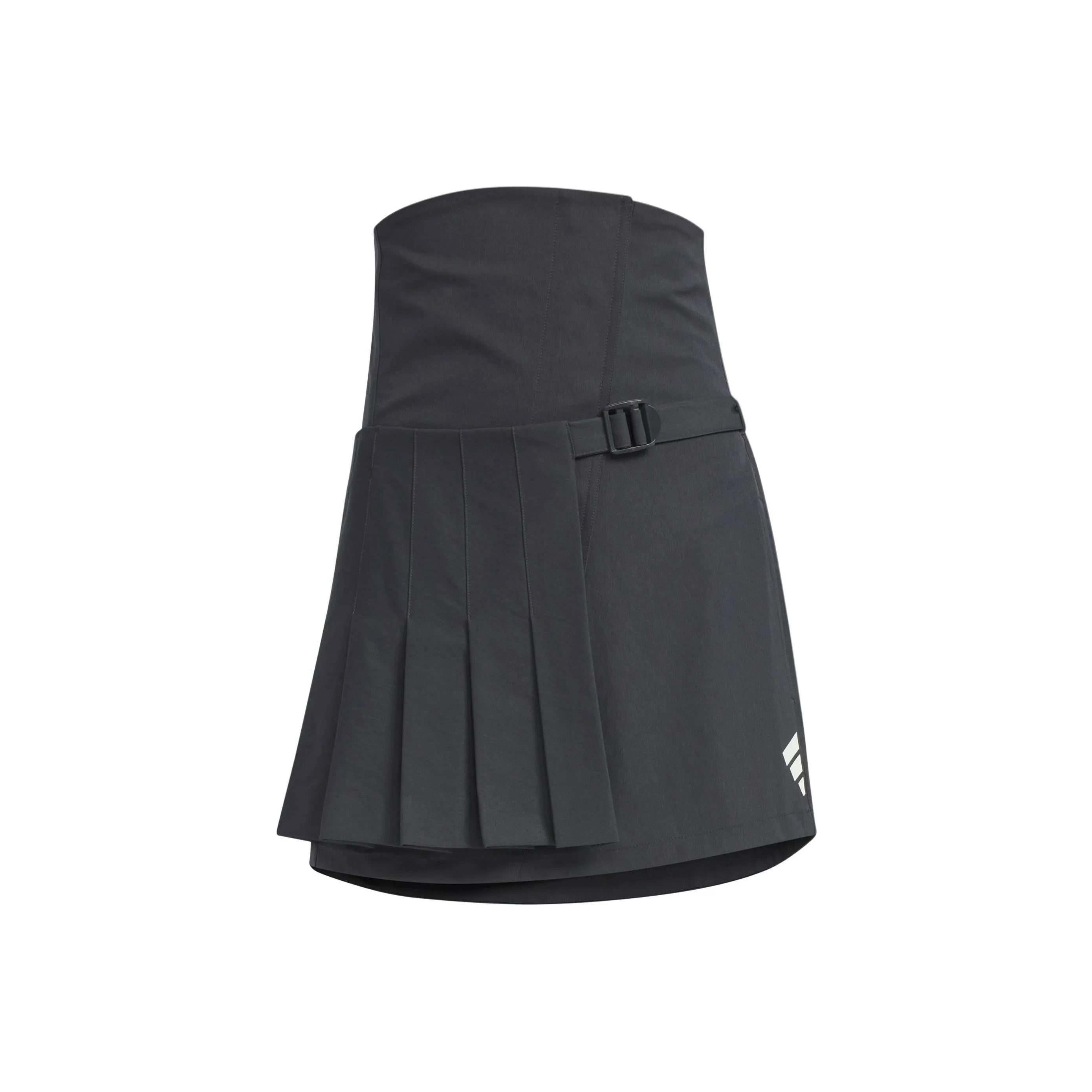Adidas FUTURE STYLE 2 IN 1 PLEATED SKIRT Casual Short Skirts Women's Carbon Black