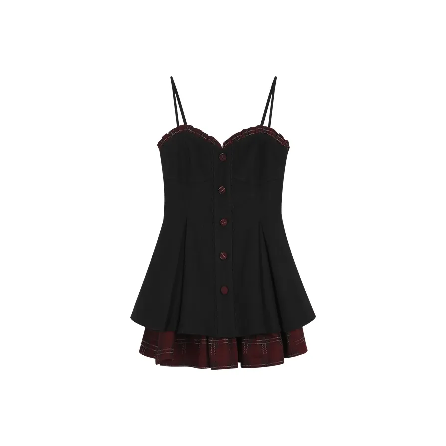 Annie The Темный Child Slip Платье Женские Черный