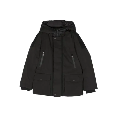 WOOLRICH Черные Детские Куртки