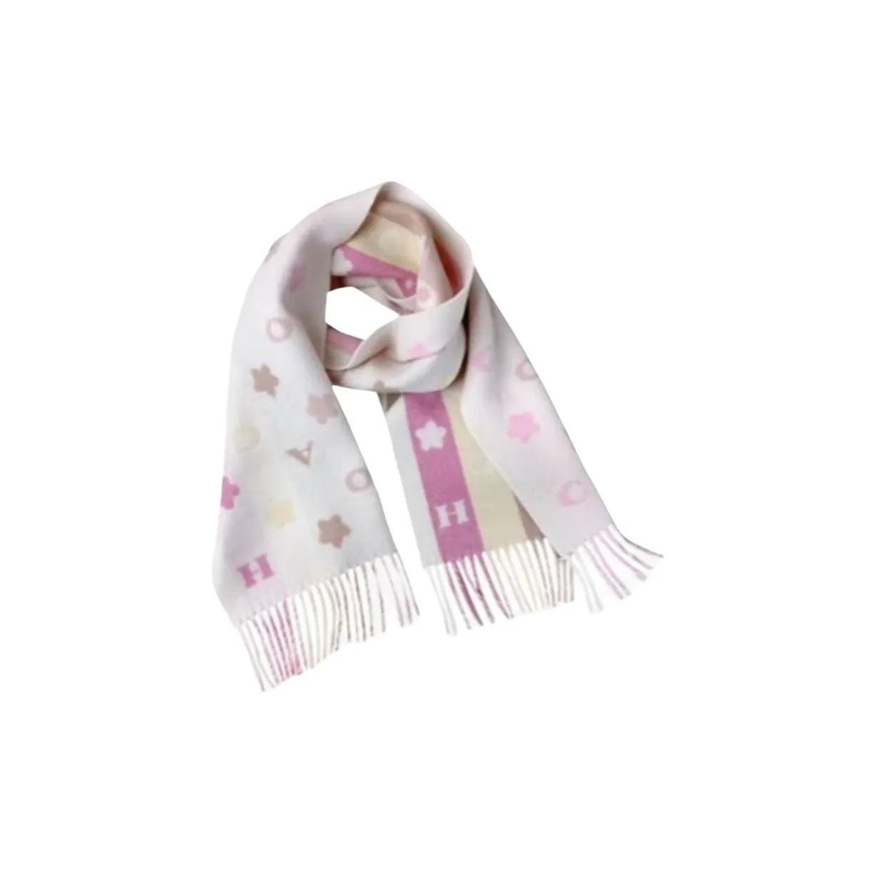 COACH Вязаные шарфы Женские Розовый