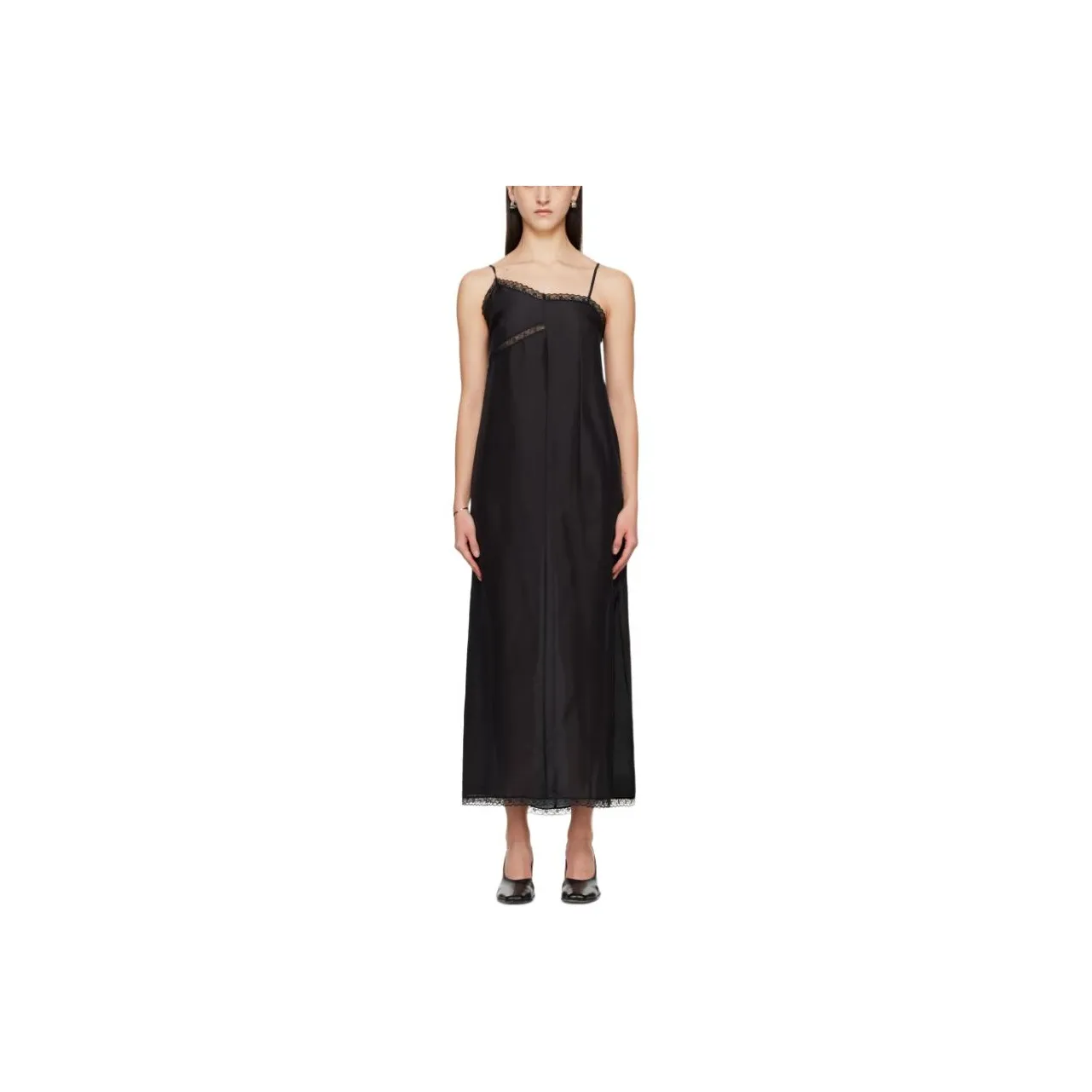 MM6 Maison Margiela Slip Dress Women's Black