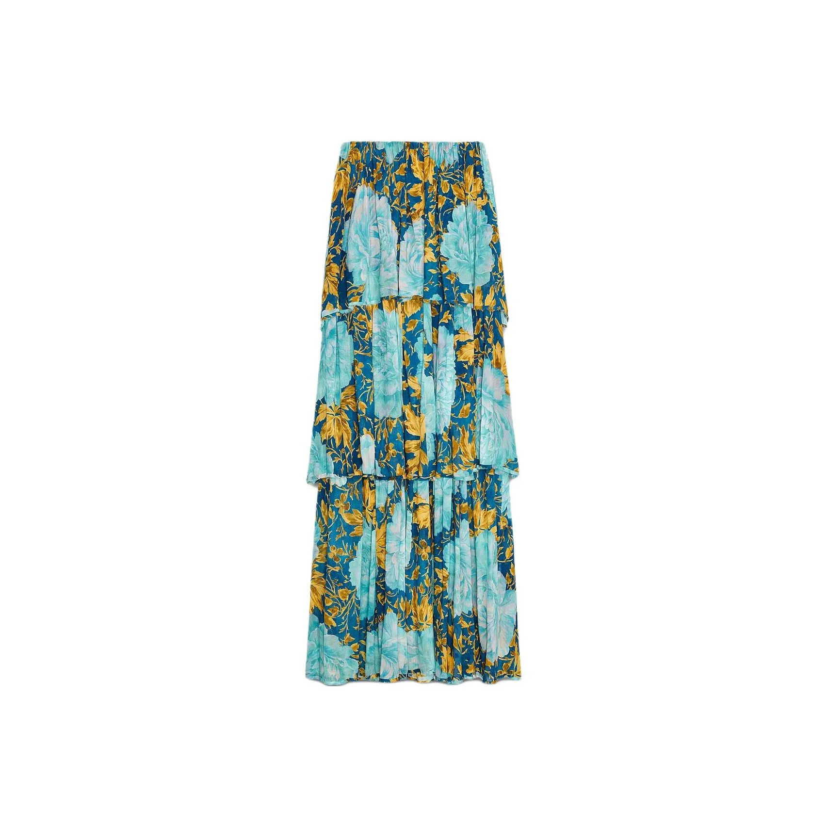 ZARA ZW Series Sleeveless Dress Women's Blue
