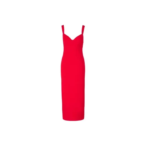 ROLAND MOURET Red Женские Слиплатья