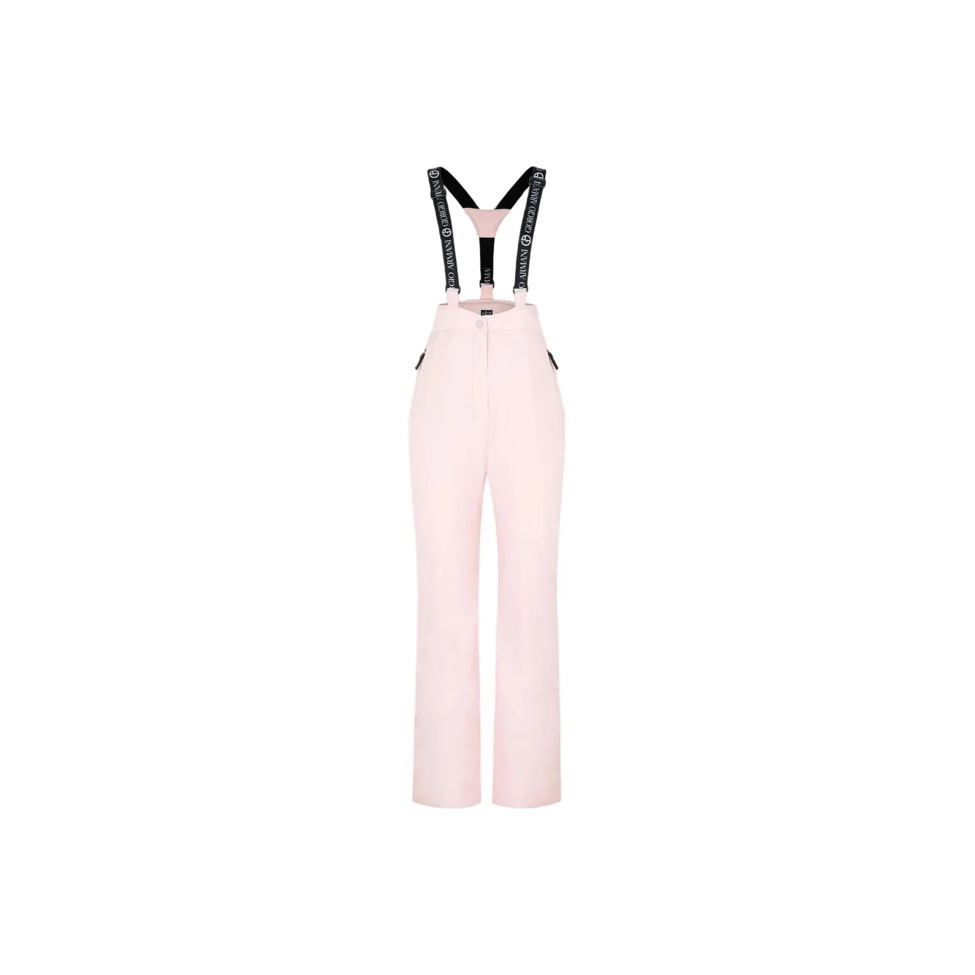 GIORGIO ARMANI Logo Strap High Waist Tapered Ski Trousers